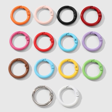 1 Pack DIY keychains Components 2