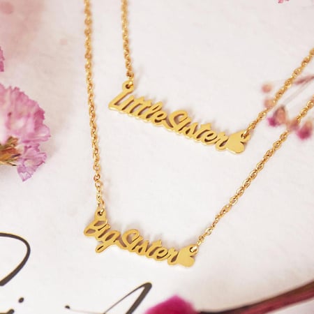 Necklace Big Little Sister