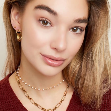 Round closure necklace