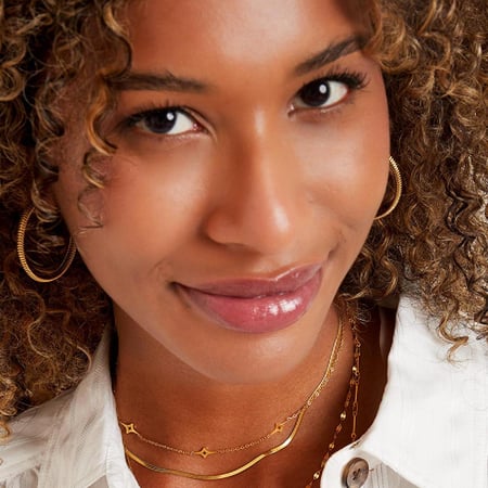 Multi-layered necklace