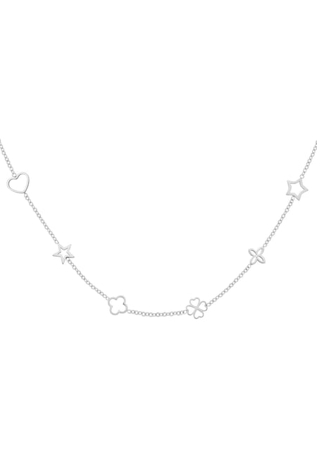 Figürlü kolye Silver Color Stainless Steel 2