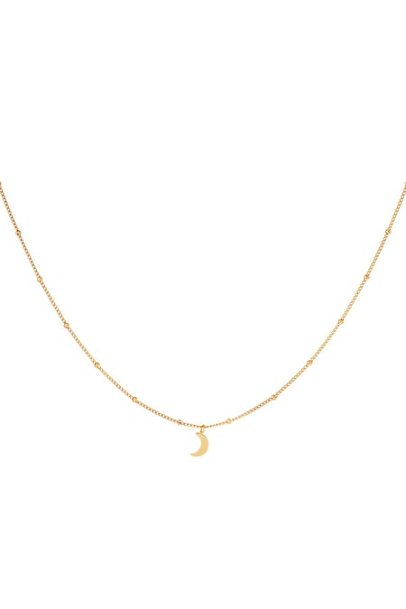 Edelstahlkette Half Moon  2