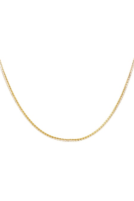 Ketting oogverblindend Wit Stainless Steel 2