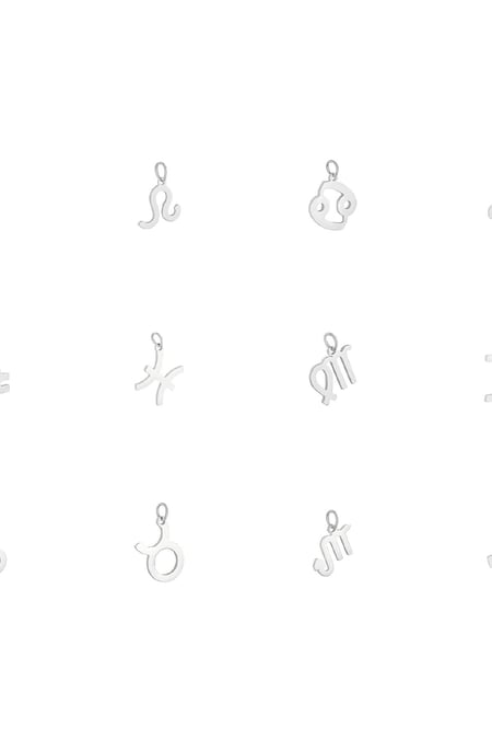 Cazibe Burcu Boğa Silver Color Stainless Steel