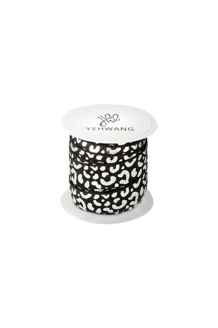 DIY Elastic Band Panther - 15MM Schwarz Nylon 2