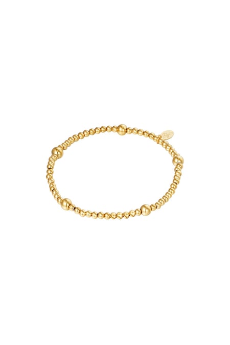 Armband Beady Goldfarbe Edelstahl 2