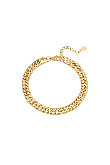 Armband Vibes Goud kleur Stainless Steel 2