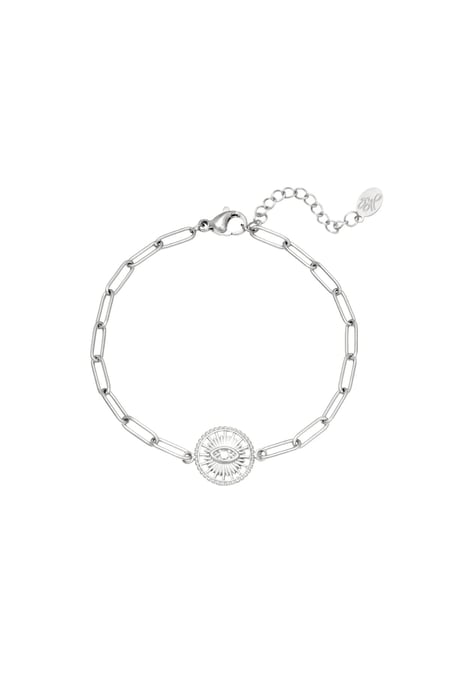 Armband Sundial Zilver Stainless Steel 2