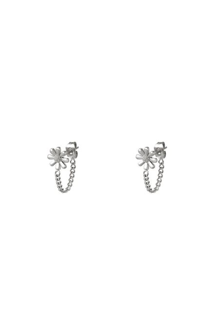 Kulak damızlık çiçek Silver Color Stainless Steel 2