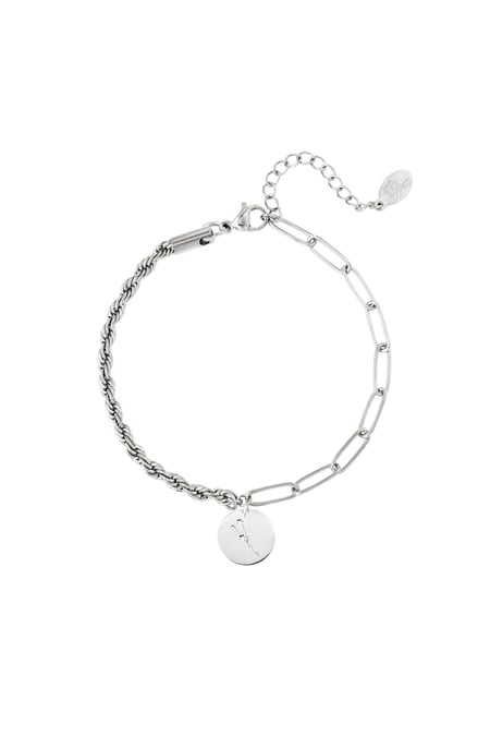 Bracelet zodiac sign Taurus Silver Color Stainless Steel 2