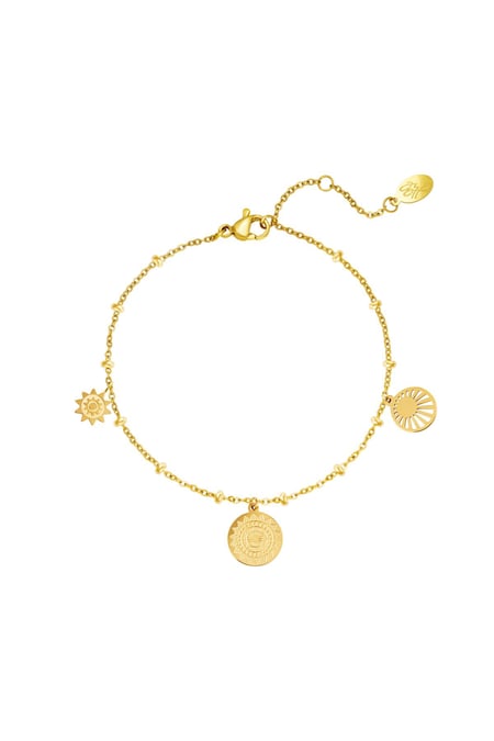 Univers du bracelet Couleur or Acier inoxydable 2