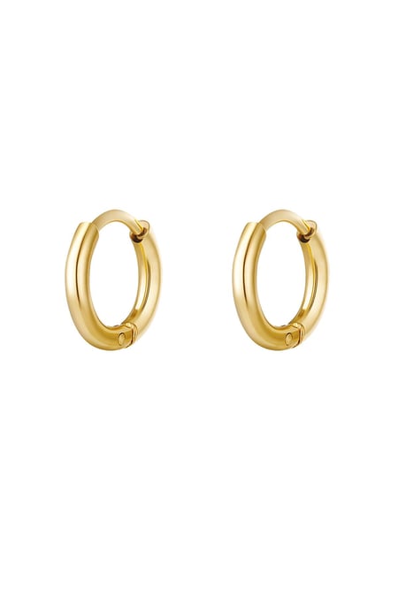 Creoli semplici XXS Gold Stainless Steel 2