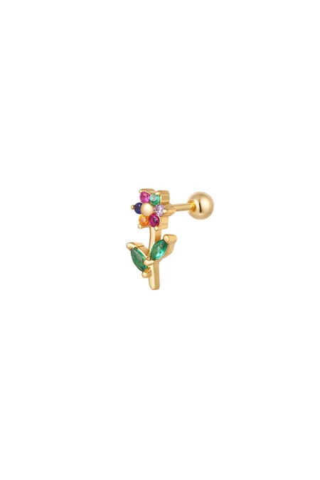 Piercing flower - Sparkle collection Multi Copper 2