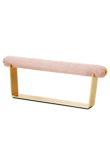 Display voor ringen Roze Suedine 2