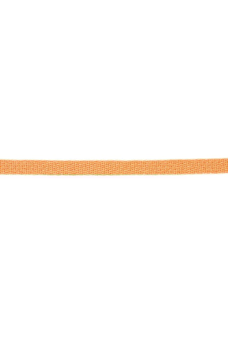 Bracelet ruban couleur unie Orange Polyester 2
