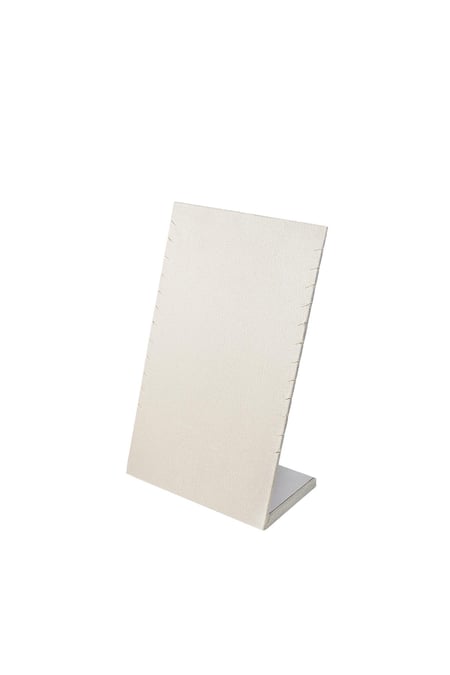 Chaînes de présentation 12 pièces - Nylon blanc cassé