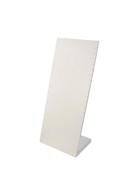 Chaînes de présentation 18 pièces - Nylon blanc cassé