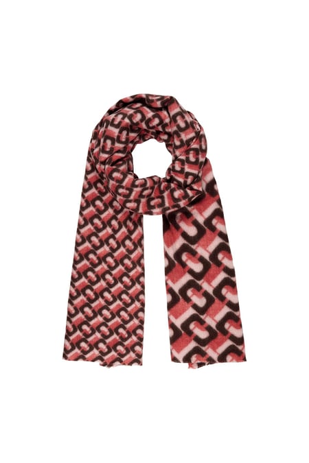 Echarpe manille Orange Polyester 2