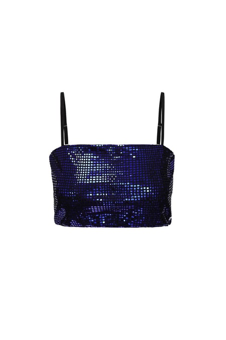 Höchster Glamour Blau M 2