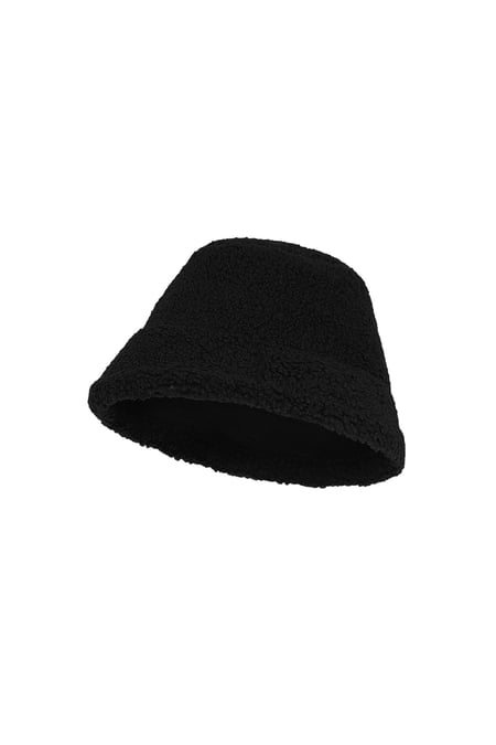 Bucket hat 2 sides Black Polyester 2
