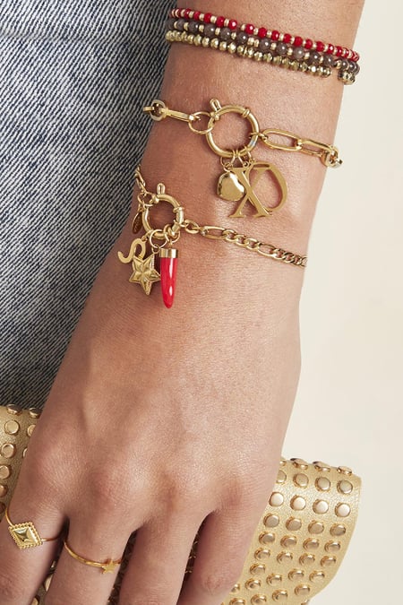 Charm Heart Silver Color Stainless Steel