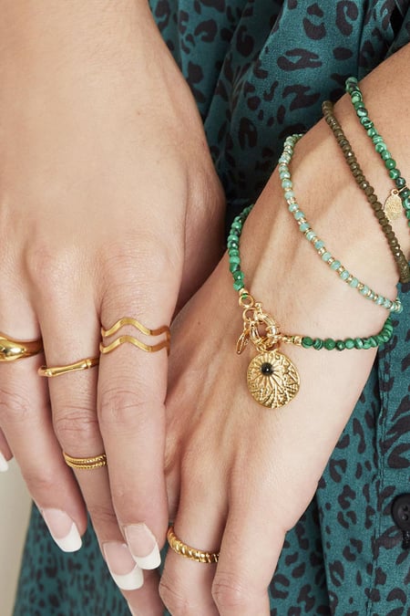 Pulsera Connected Verde Cobre