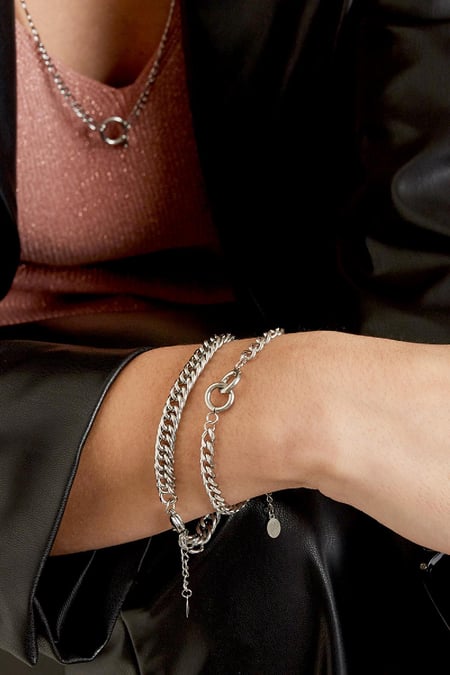 Armband Vibes Goud kleur Stainless Steel