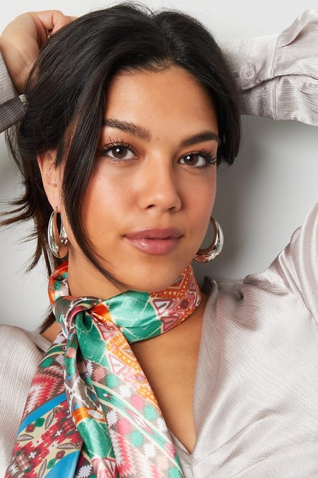 stainless steel hoop earring round