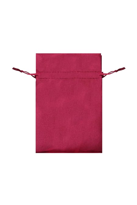 Jewelry bags Satin Small Red Polyester 2