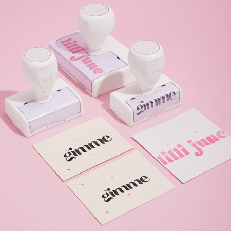 1 Adet DIY LOGO Plastik Damga (Damgayla birlikte 3 mürekkep şişesi dahildir) 2