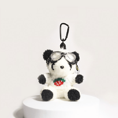 1 Adet Romantik Seri Tatlı Hayvan Rayon Kadın Çanta Süsleri 2