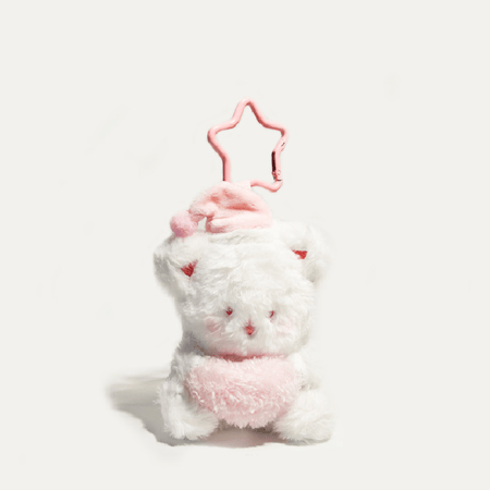 1 Stück Romantische Serie Sweet Bear Elastische Damentaschenanhänger 2