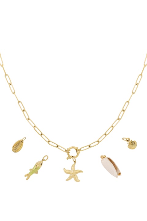 Starfish DIY necklace 2