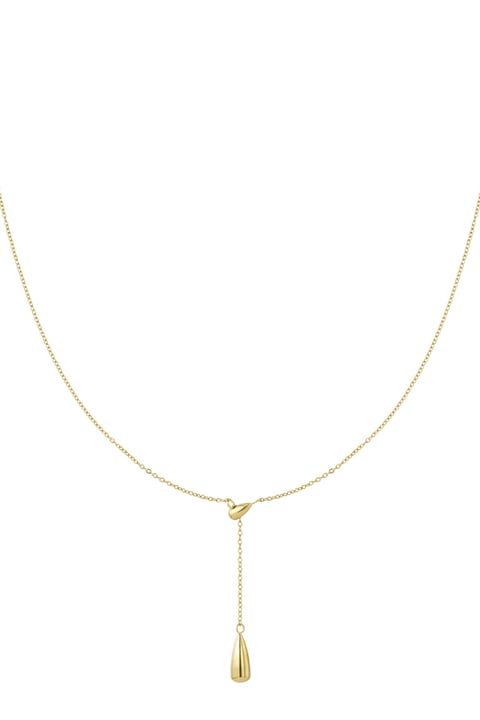 ketting met druppel bedel 2