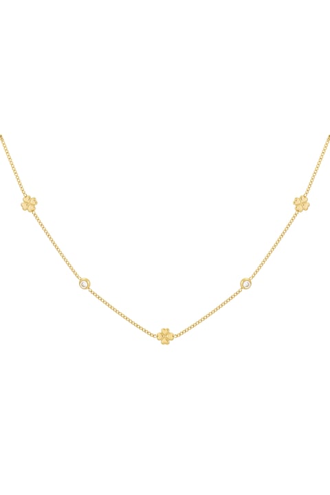 Glänzende Glückskette - Goldfarben 2