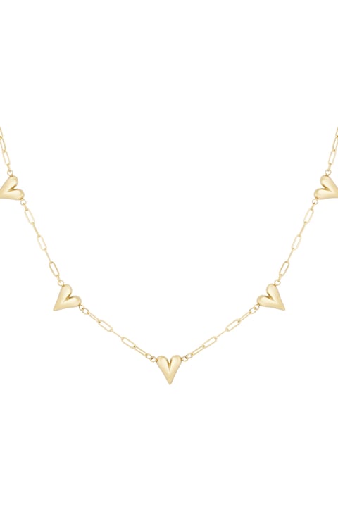 hearts unfolded ketting 2