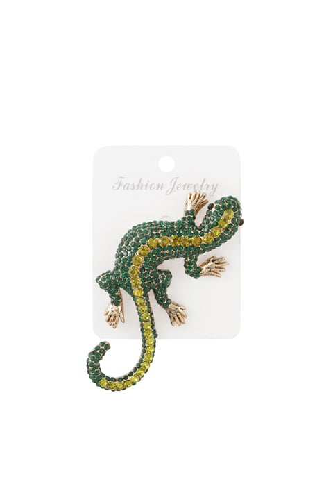 Salamander Brooch