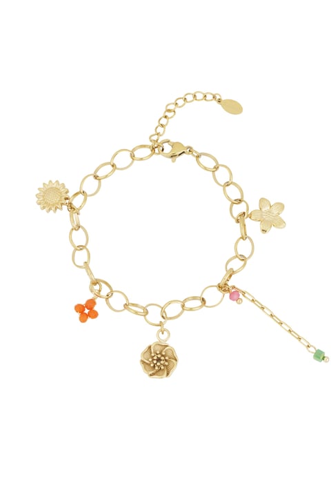 charm bracelet flower dash 2