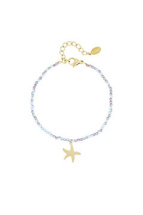 Bracciale stelle marine colorate 2