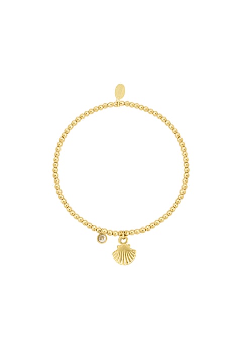 pulsera sencilla concha brillante 2