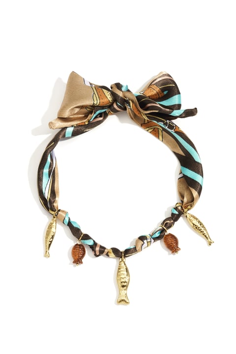 Collares largos de acero inoxidable con diseño de pez, serie romántica informal para uso diario, joyería para mujer 2