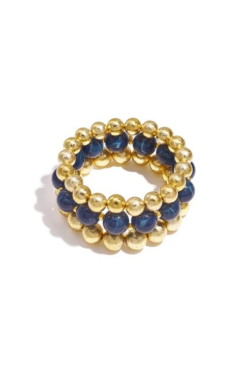 Braccialetti con perline in acrilico, perline, casual, quotidiani, semplici, serie di gioielli da donna