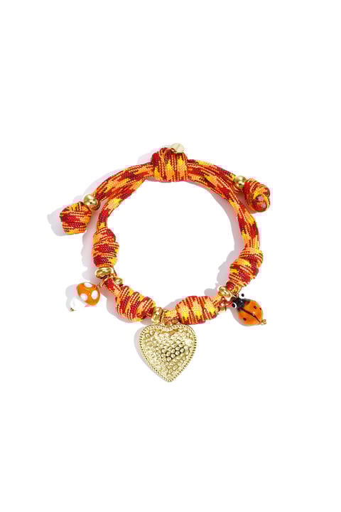 Rope Charm Bracelets Heart Casual Daily Romantic Series Women's jewelry 2