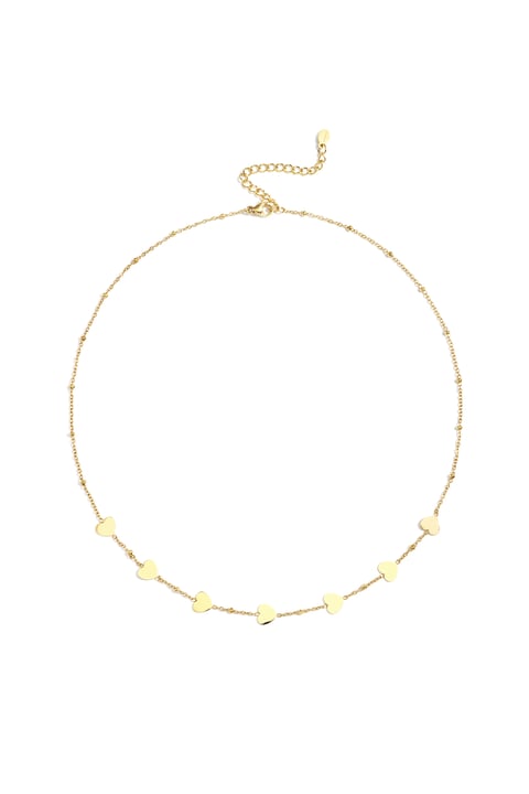 Stainless Steel Chain Necklaces Heart Casual Daily Simple Series Women's jewelry 2