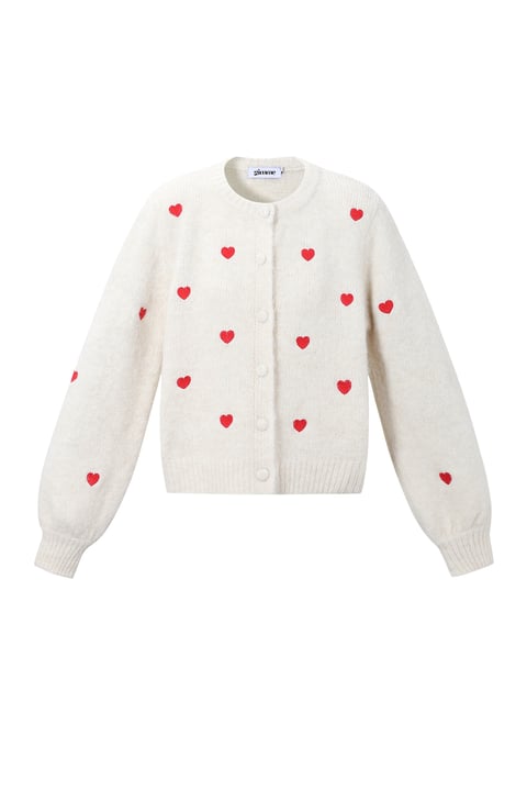 Heart Cardigan 2