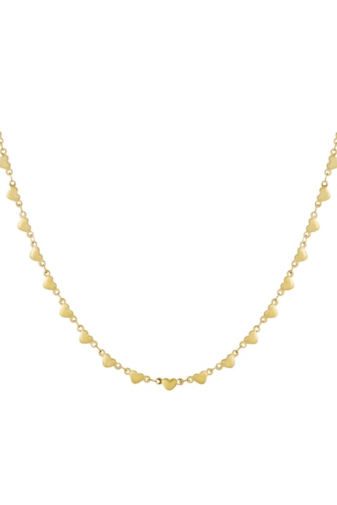 Multi heart necklace 2