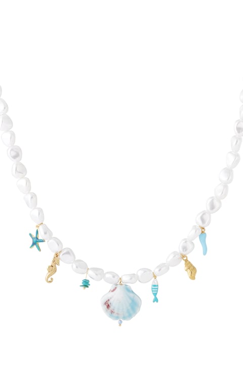 Artificial Pearl Beaded Necklaces Turtle Casual Holiday/Beach Simple Series Women's jewelry 2