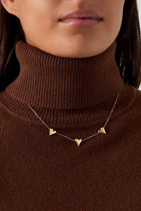 collier triple amour