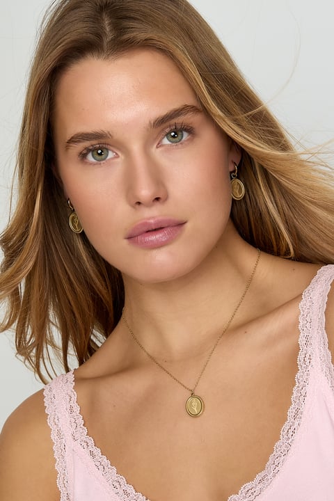 Lale Çiçeği Paslanmaz Çelik Kolye