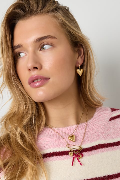 Collares colgantes Corazón Casual Diario Serie Simple Joyas para mujer